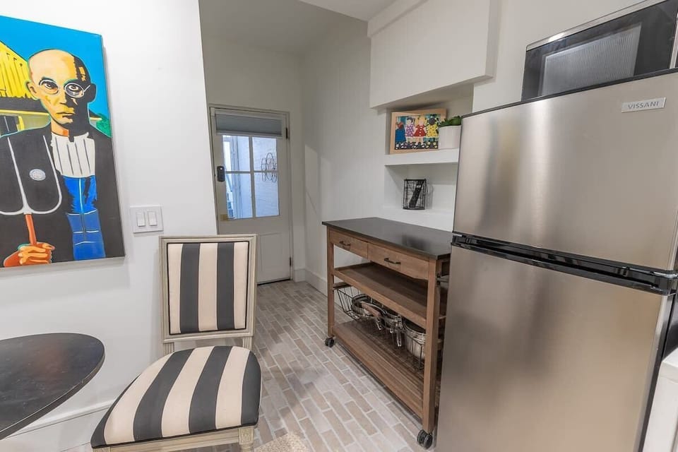 View of the apartment entrance