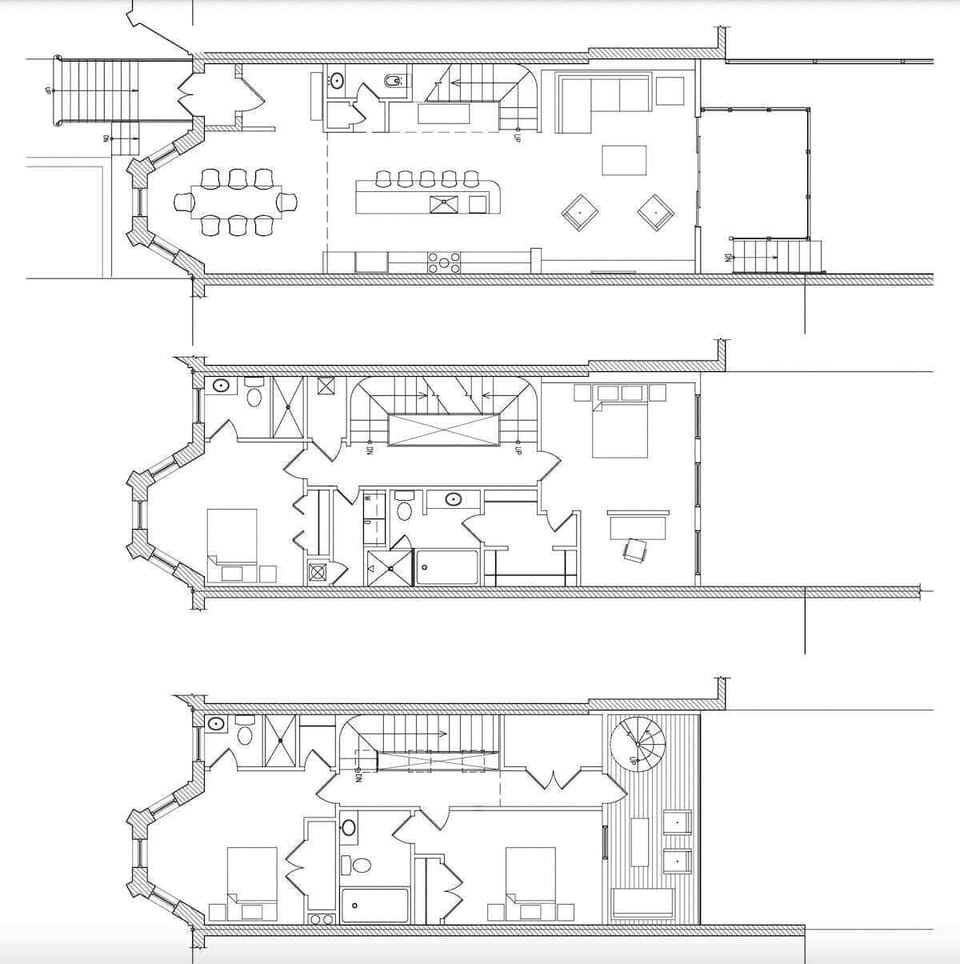 Floor plan of the home