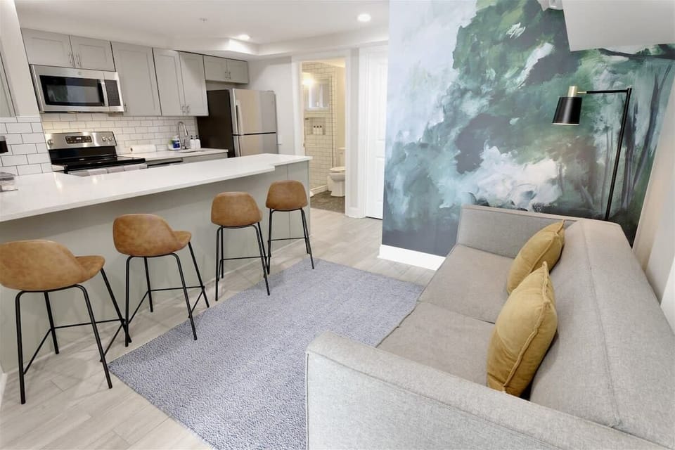 View of the apartment from the entryway