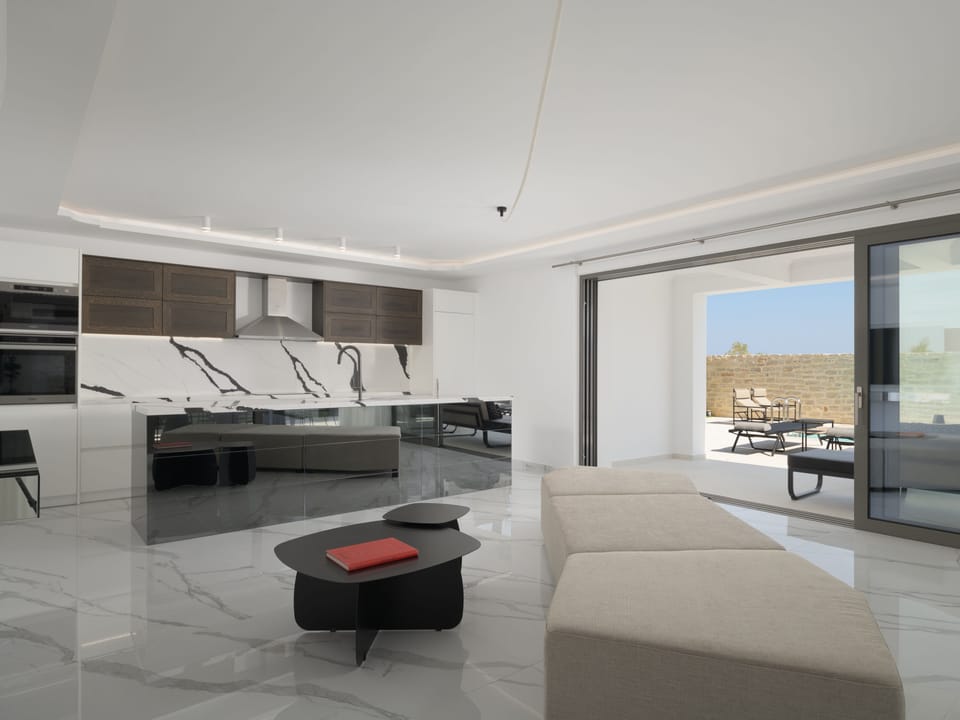 The ground floor kitchen guarantees evenings filled with family meals.