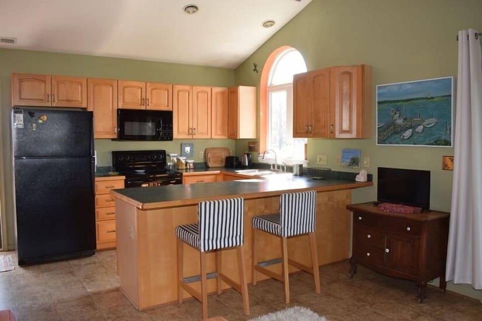 Fully equipped kitchen