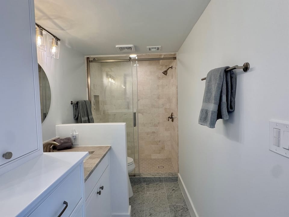 Master Bath, Walk In Shower