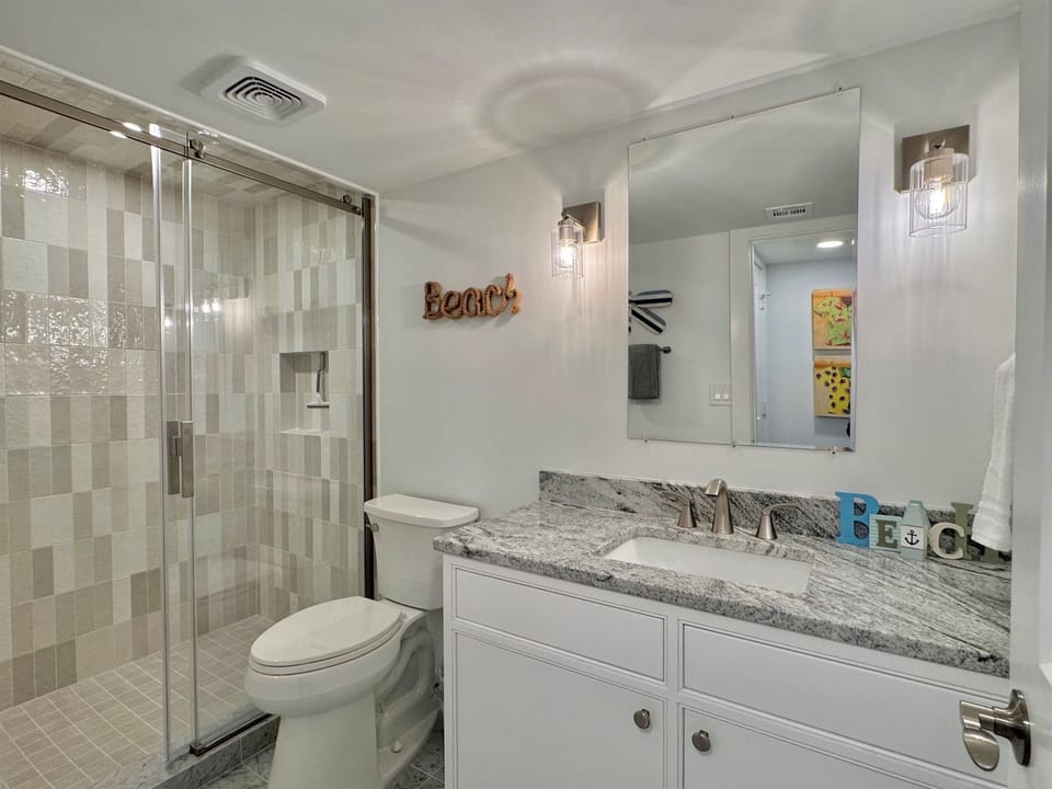 Second Full Bath, Easily Assessable from Living Area