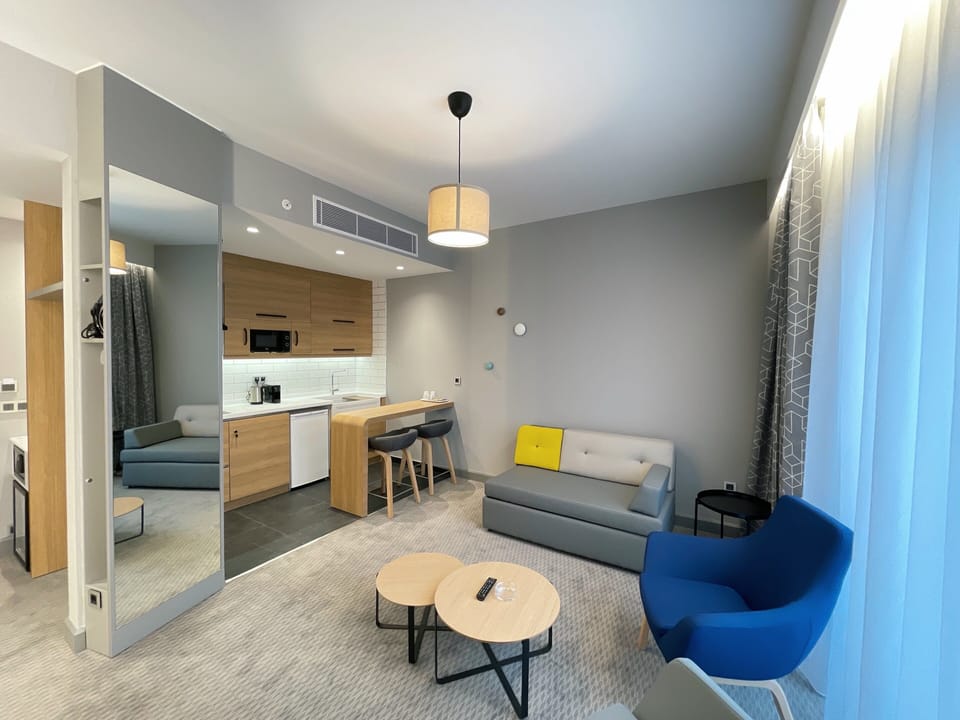 In-room safe, blackout drapes, soundproofing, iron/ironing board