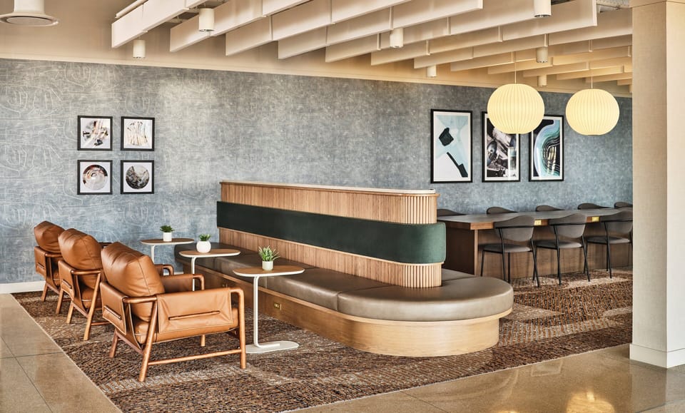 Lobby sitting area