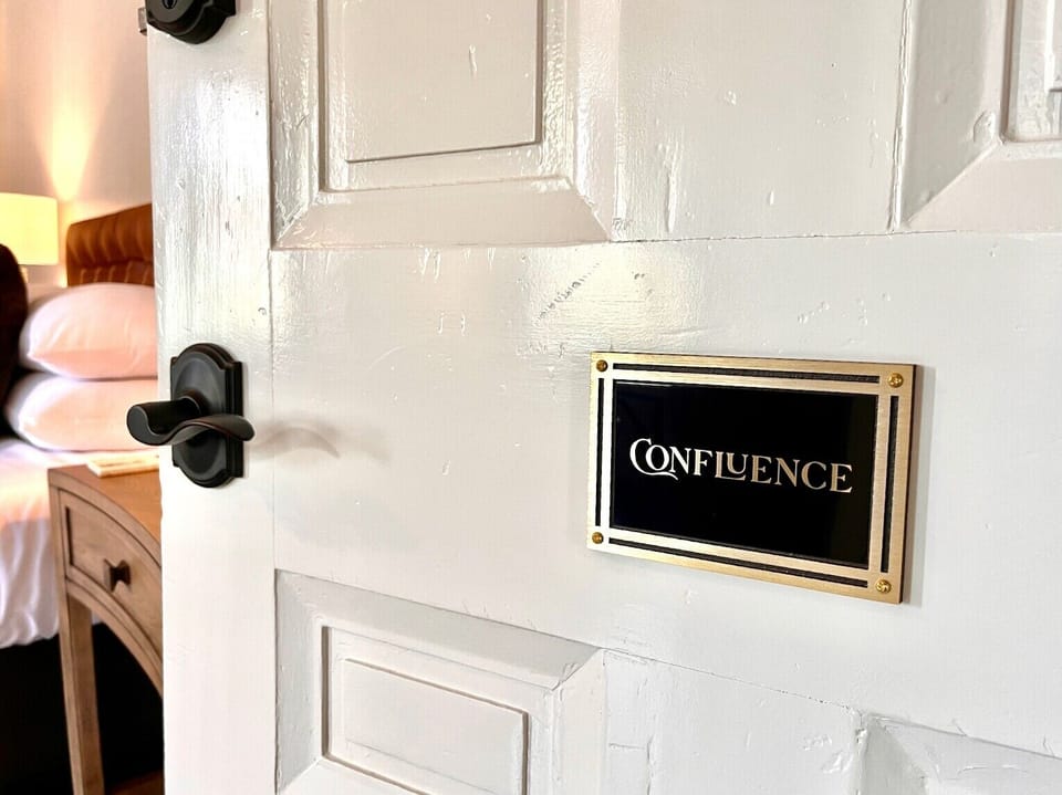 The willis james confluence door plate