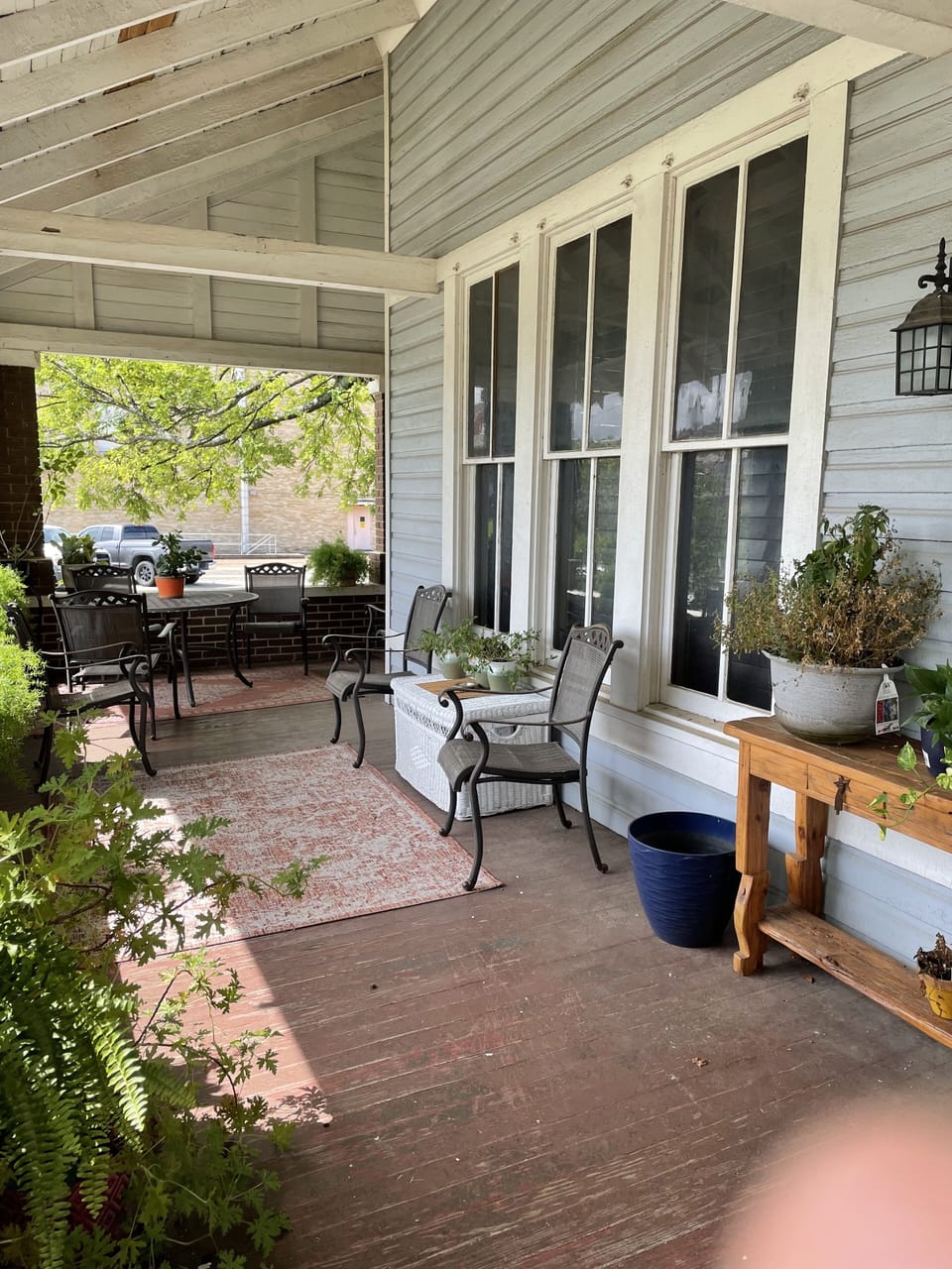 Outdoor dining