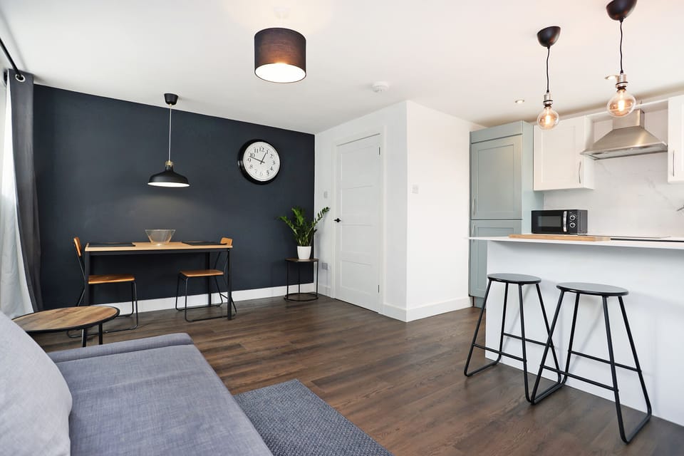 Apartment, 1 Bedroom, Balcony | Living area | TV