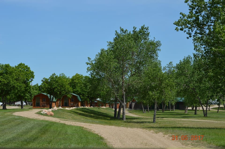 Cabin and Sturgis Campground