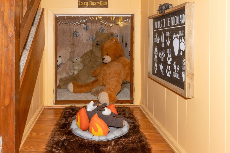 Play Room | Basement | Books | Stuffed Animals