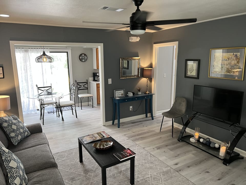 Living Room with Smart TV