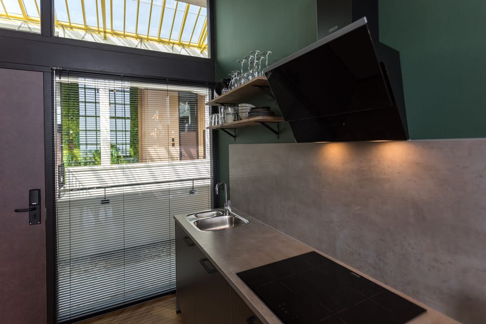 Superior Suite 4P (max. 1 dog allowed on request) | Private kitchen | Mini-fridge, coffee/tea maker, electric kettle