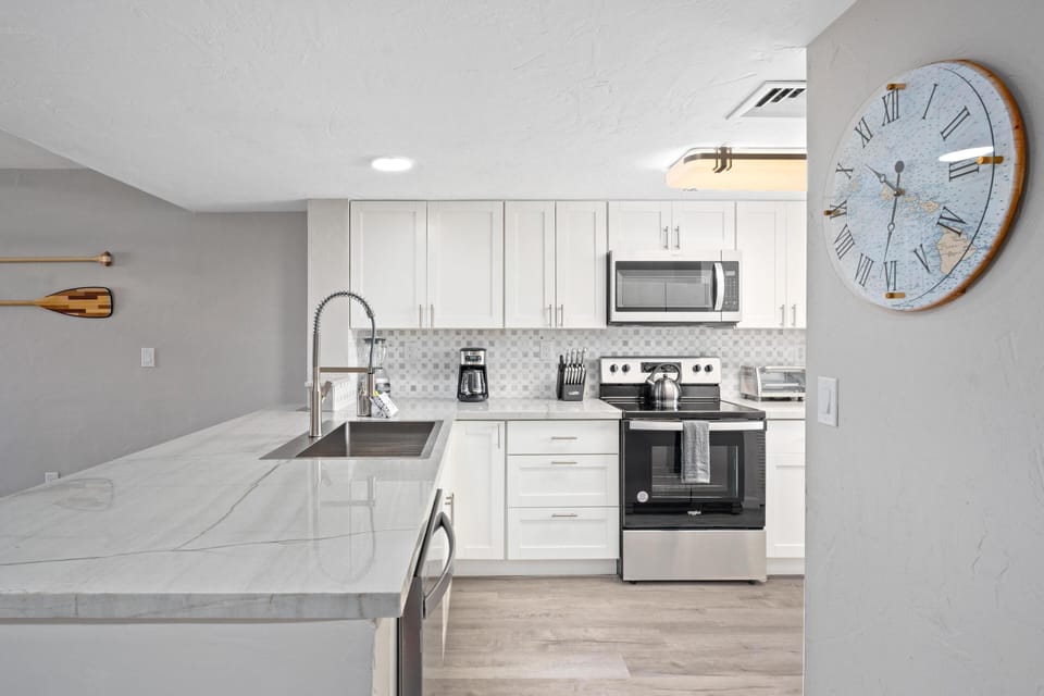 Beautiful quartz countertops