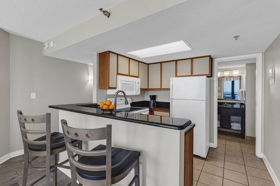 Stylish and modern kitchen that has all the basics