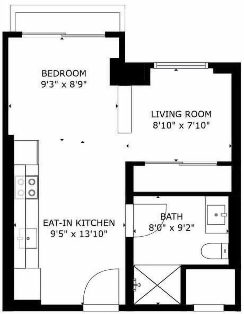 Discover Your Space: Explore the Layout of Our Thoughtfully Crafted Floorplan, Perfect for Your Every Need.