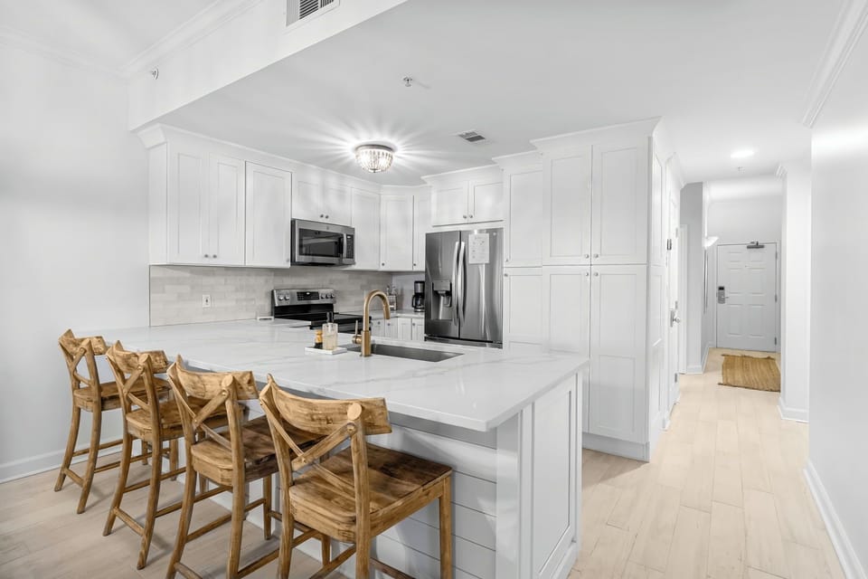 Kitchen and bar seating