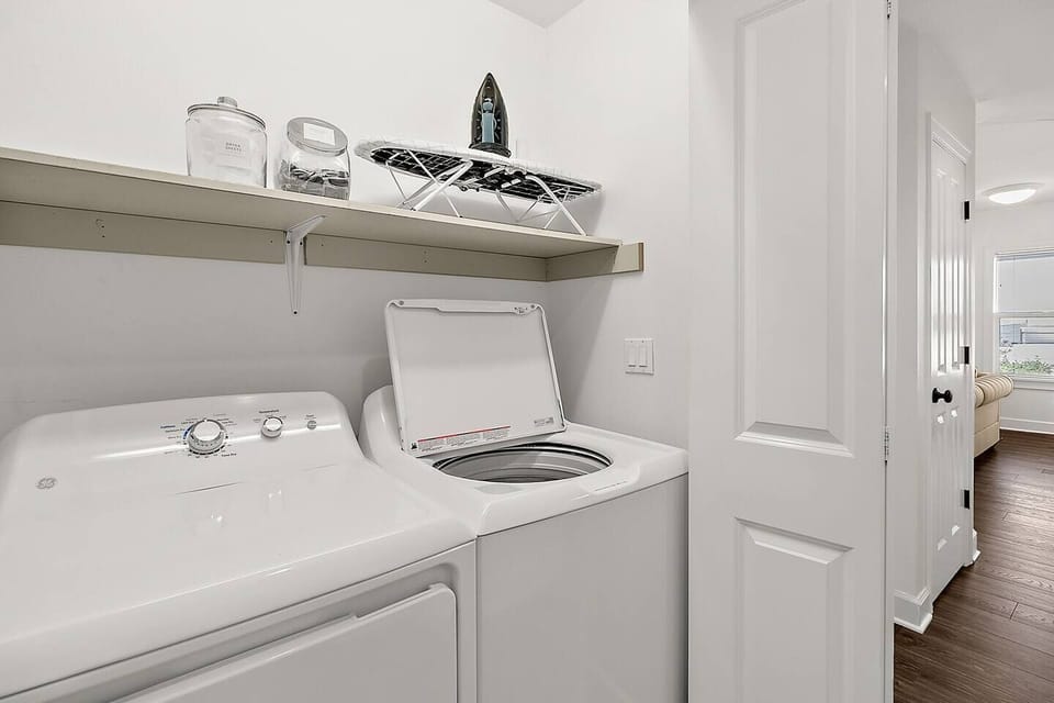 Full size washer/dryer available for use in condo!