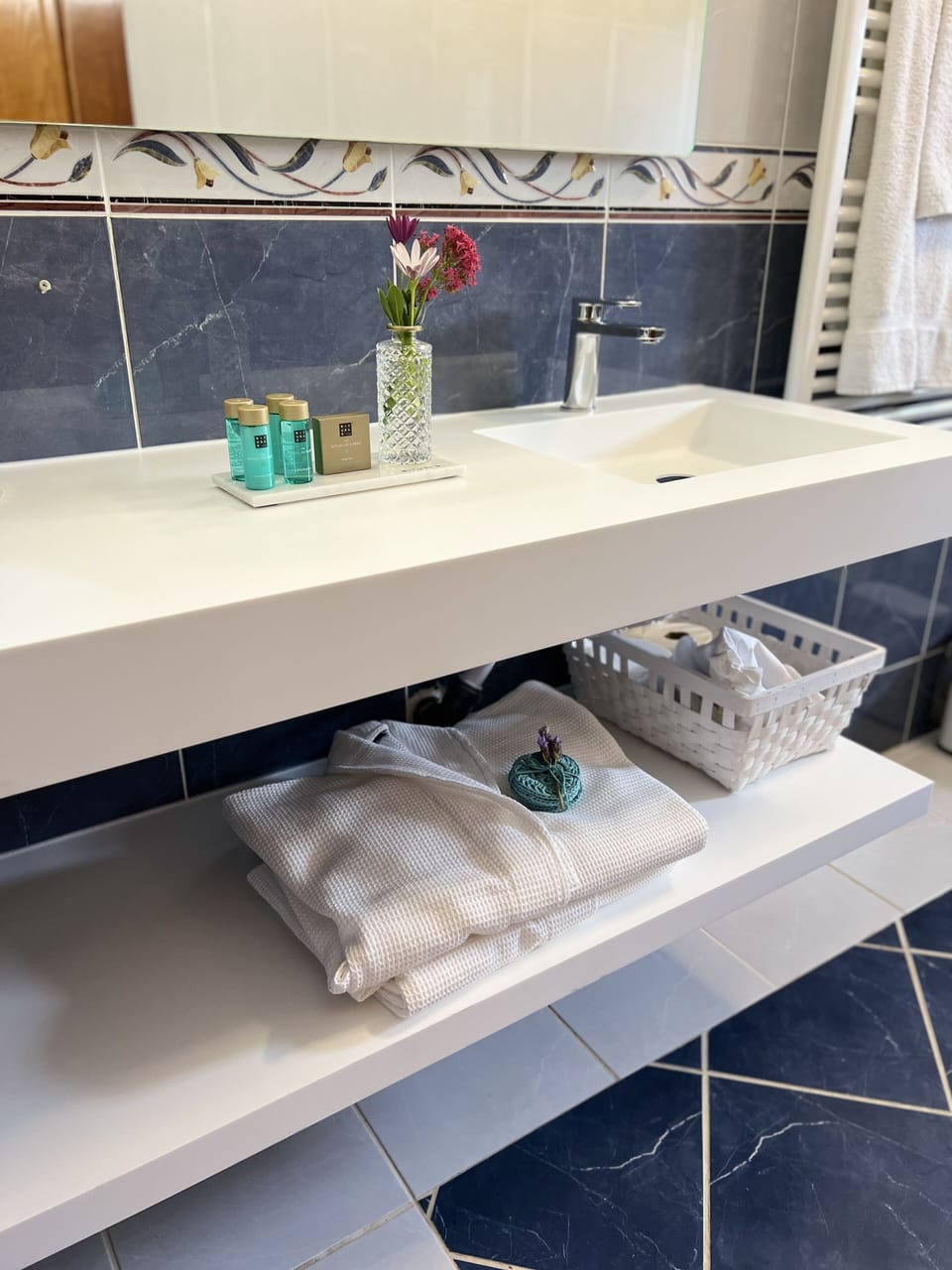 Sky Suite | Bathroom | Bathtub, designer toiletries, hair dryer, bathrobes
