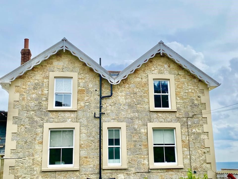 St Catherine's Lookout, Niton: Top front of building