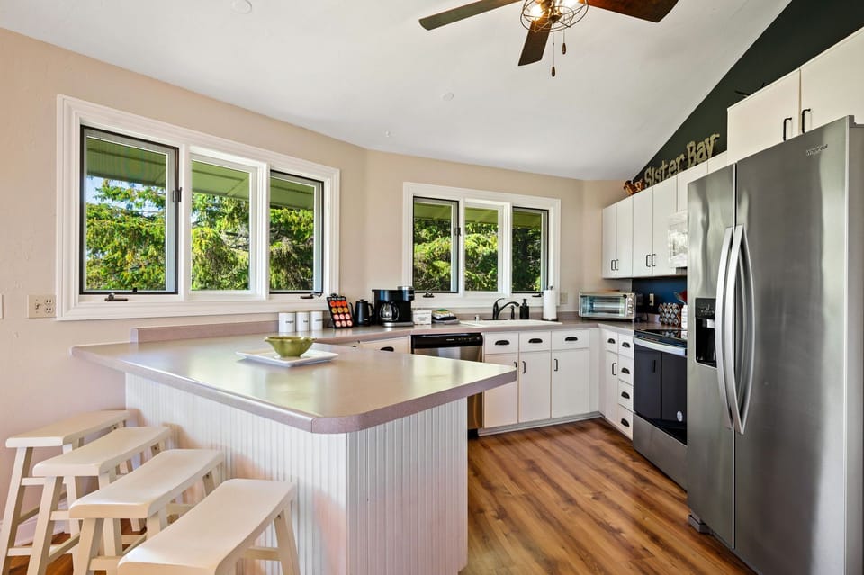 Experience the joy of cooking in a spacious, well-appointed kitchen designed for both convenience and style.