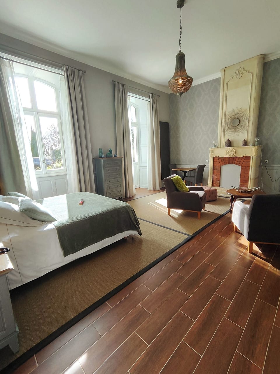 Deluxe Double Room, Mobility Accessible, Ground Floor | Premium bedding, in-room safe, individually decorated