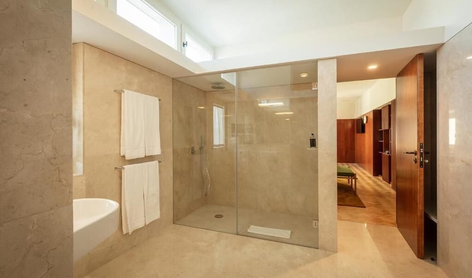 Deluxe Suite | Bathroom | Shower, towels