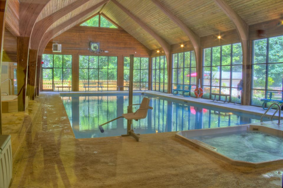 Indoor Pool within Walking Distance