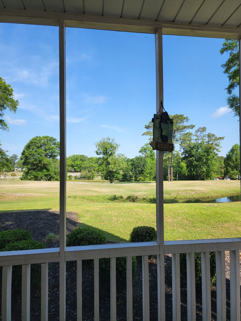 18th Hole from Back Porch