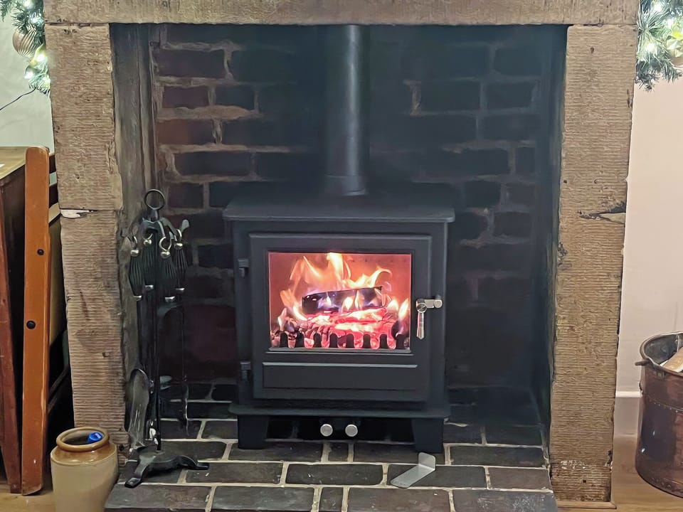 Woodburning Stove | Vine Cottage, Whatstandwell, near Matlock