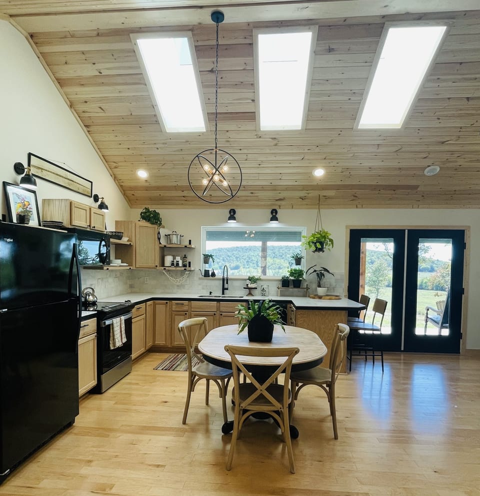 Another view of the kitchen