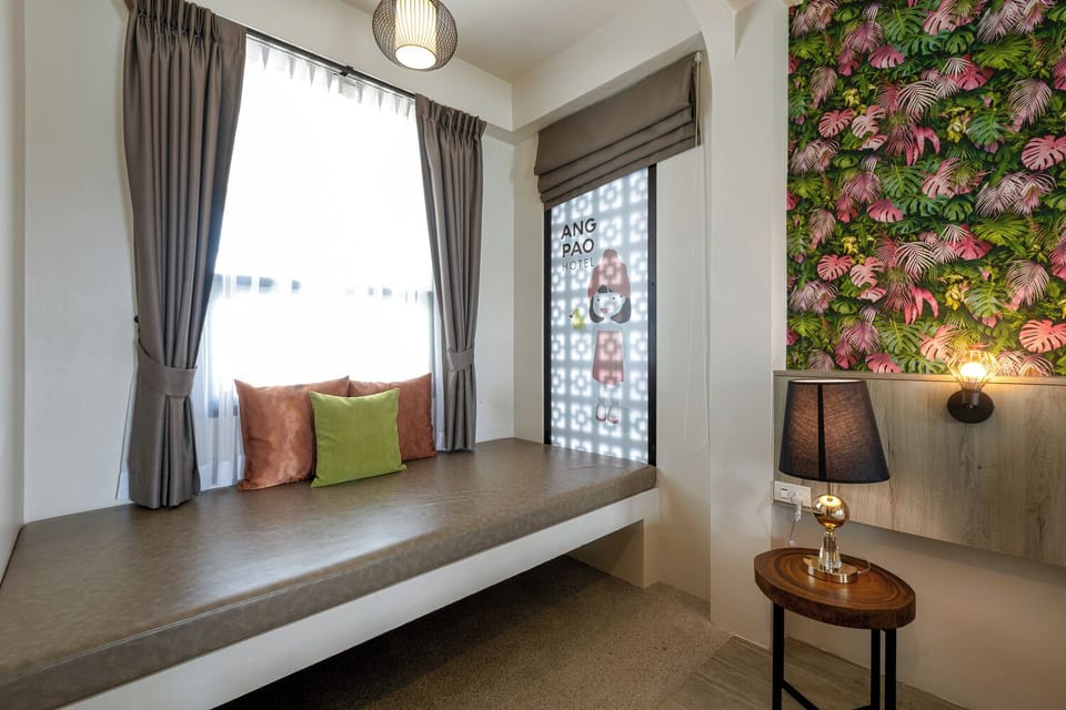 Romantic Room, 1 King Bed, Bathtub, Tower, Nature View | Living area | 32-inch LCD TV with digital channels, TV