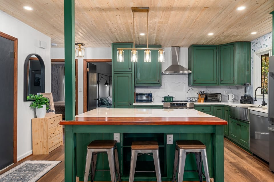 Newly renovated kitchen
