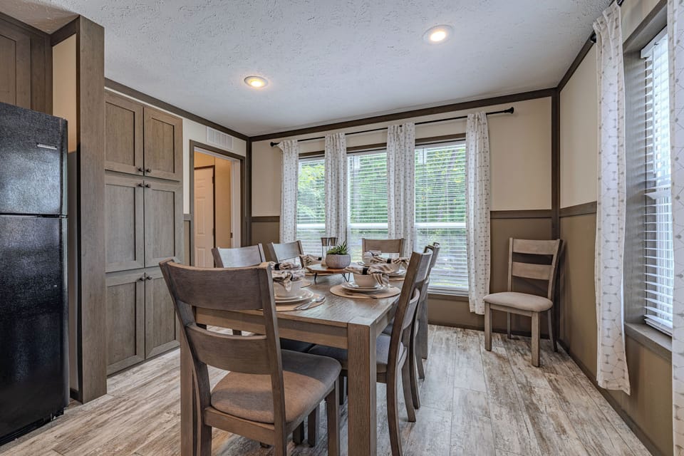 Master bedroom with walk in closet and full bathroom with stand up shower.