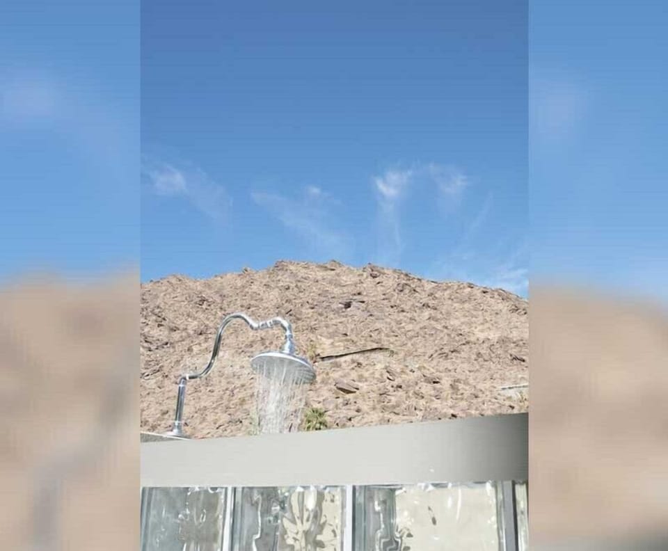 108 Frey Lounge | Bathroom | Designer toiletries, hair dryer, bathrobes, towels