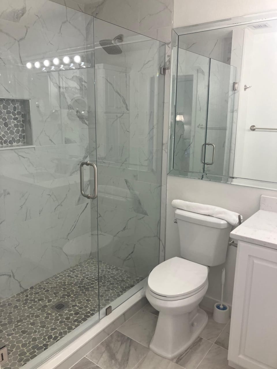 Walk In Shower in Master Bathroom