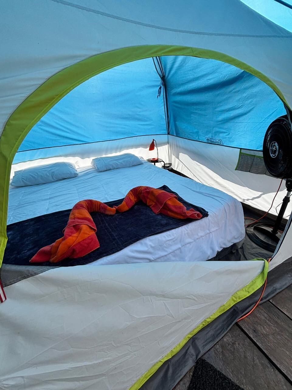 Deluxe Tent | Bed sheets