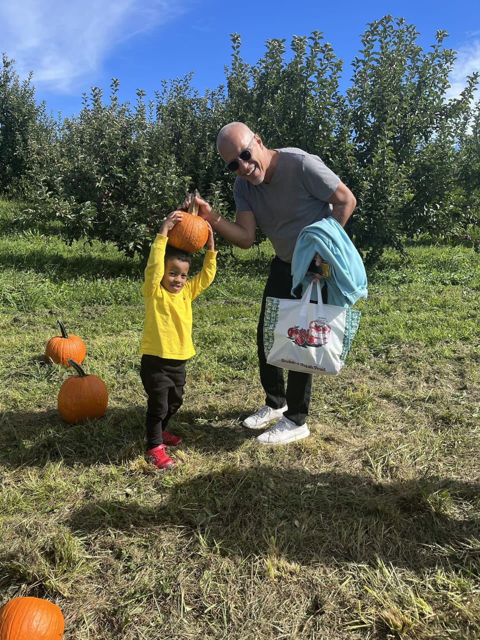 Take your family pumpkin and apple picking at close by farms in the fall