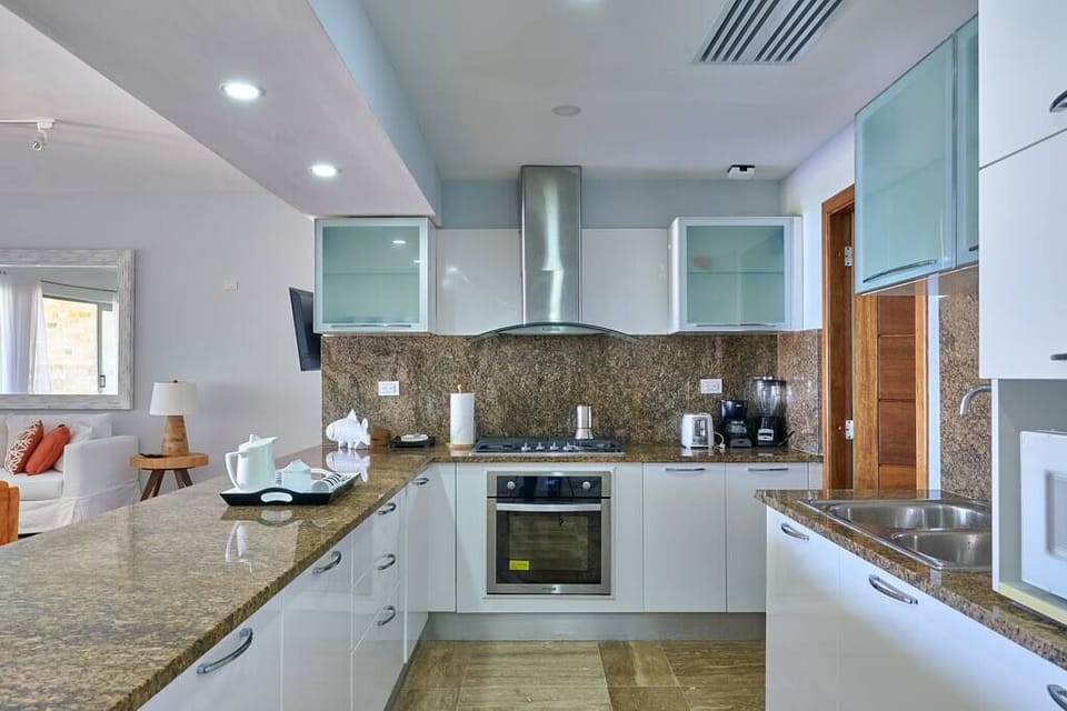Cook a tasty meal in our fully equipped kitchen