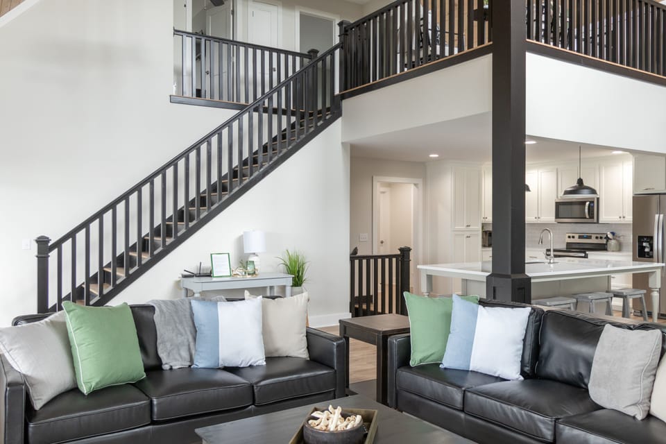 Nice open living room 