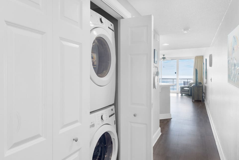 Washer and dryer