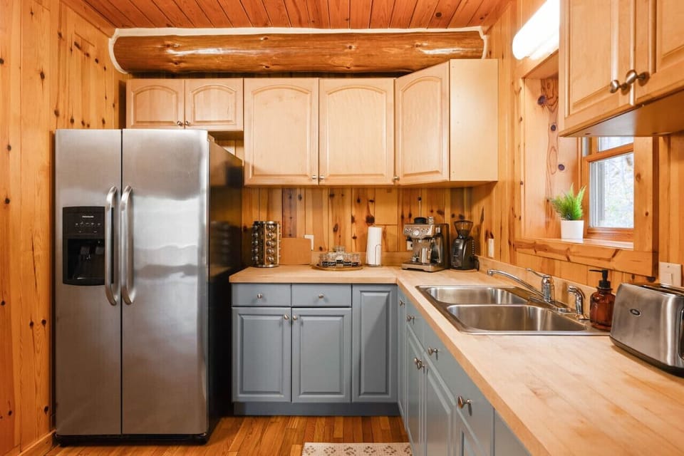 The Kitchen is fully stocked and should allow for guests to cook meals at home.