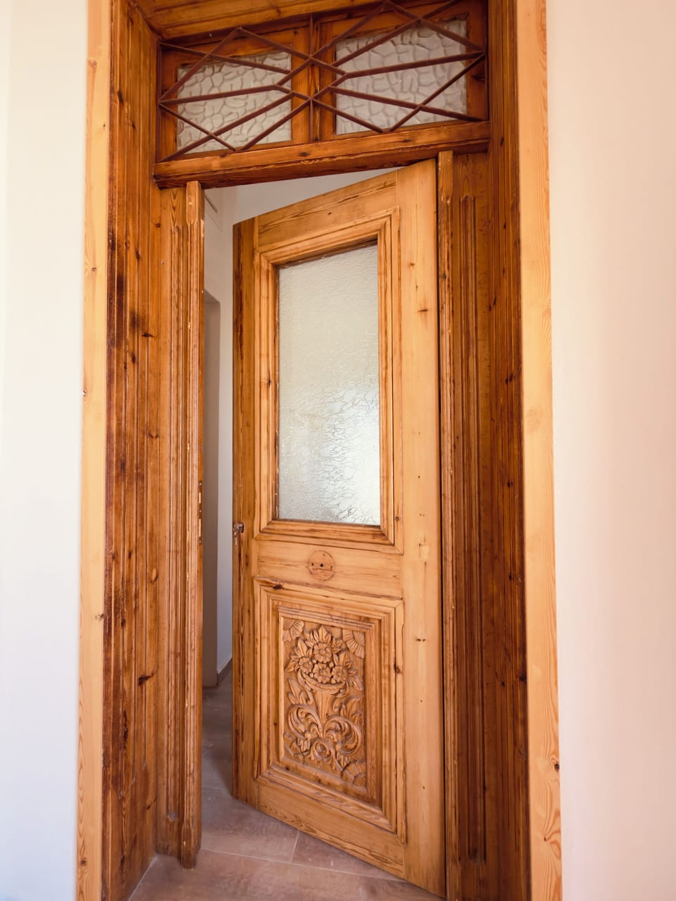 Entrance door to the residence