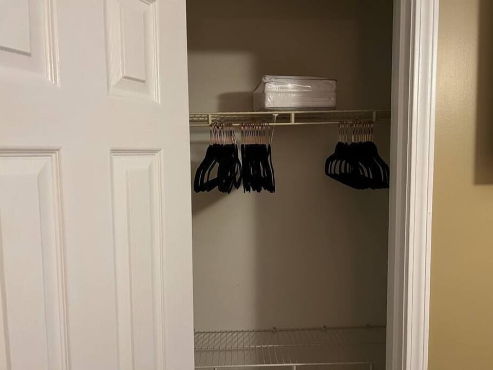 We've got you covered with hangers... it would be kind of awkward if we didn't!