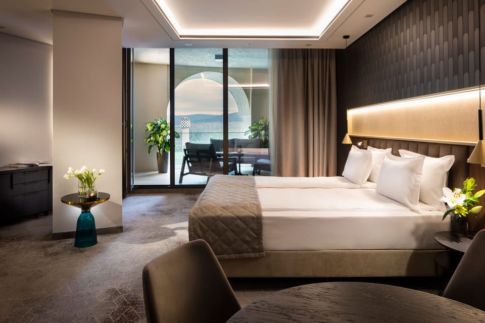 Two-Bedroom Suite | Hypo-allergenic bedding, minibar, in-room safe, desk