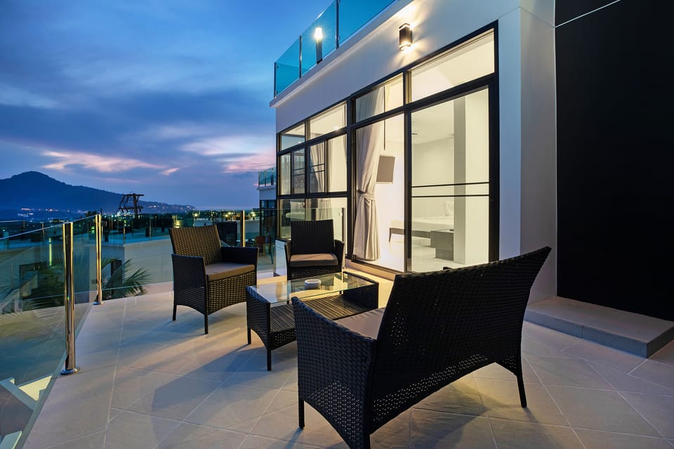 Master Bedroom Balcony Outdoor Setting