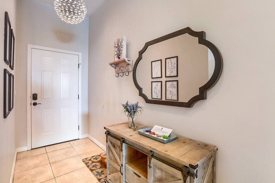 Welcoming Condo Entryway