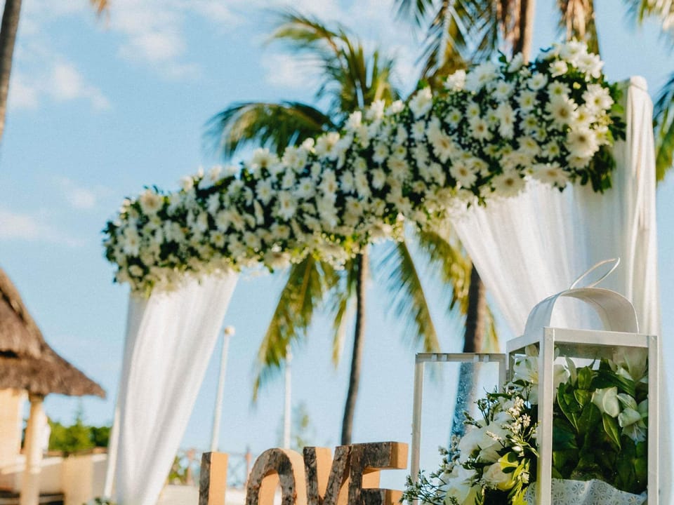 Indoor wedding