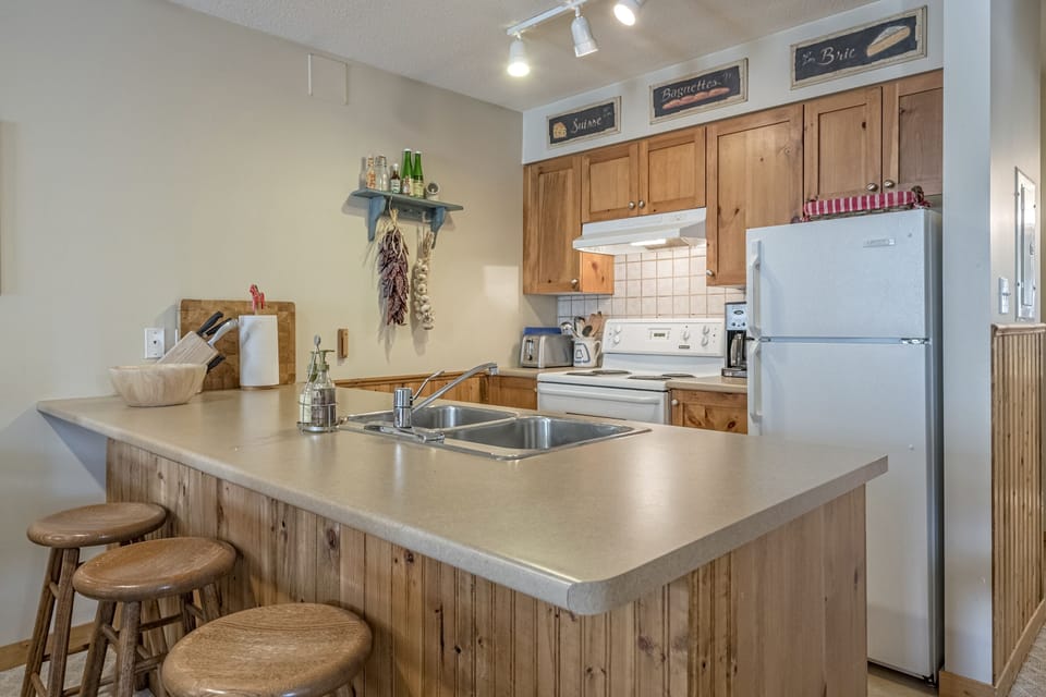 Kitchen with all the Amenities 