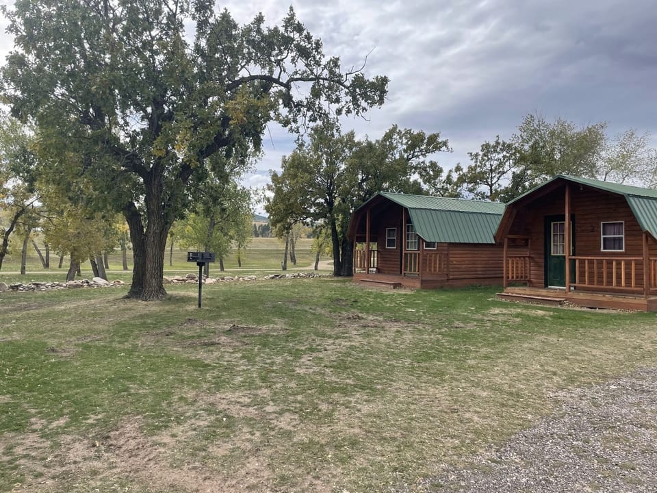 cabin exterior