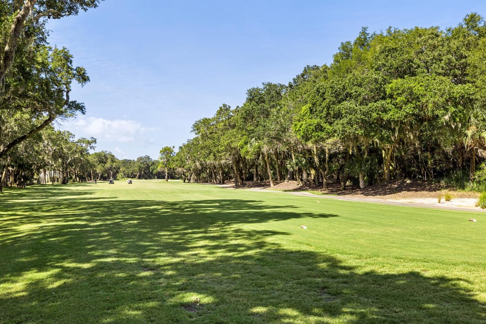 Beautiful golf course views